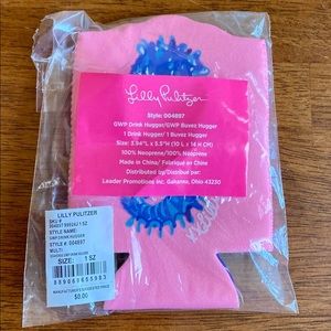 Lilly Pulitzer drink hugger